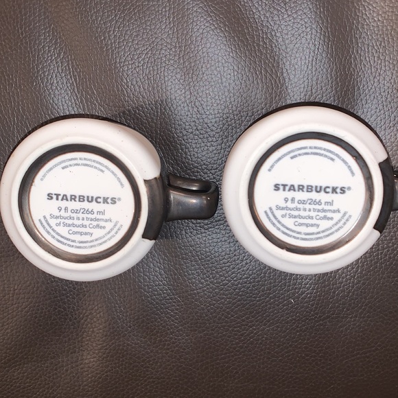 Starbucks coffee mugs pair - Picture 2 of 3